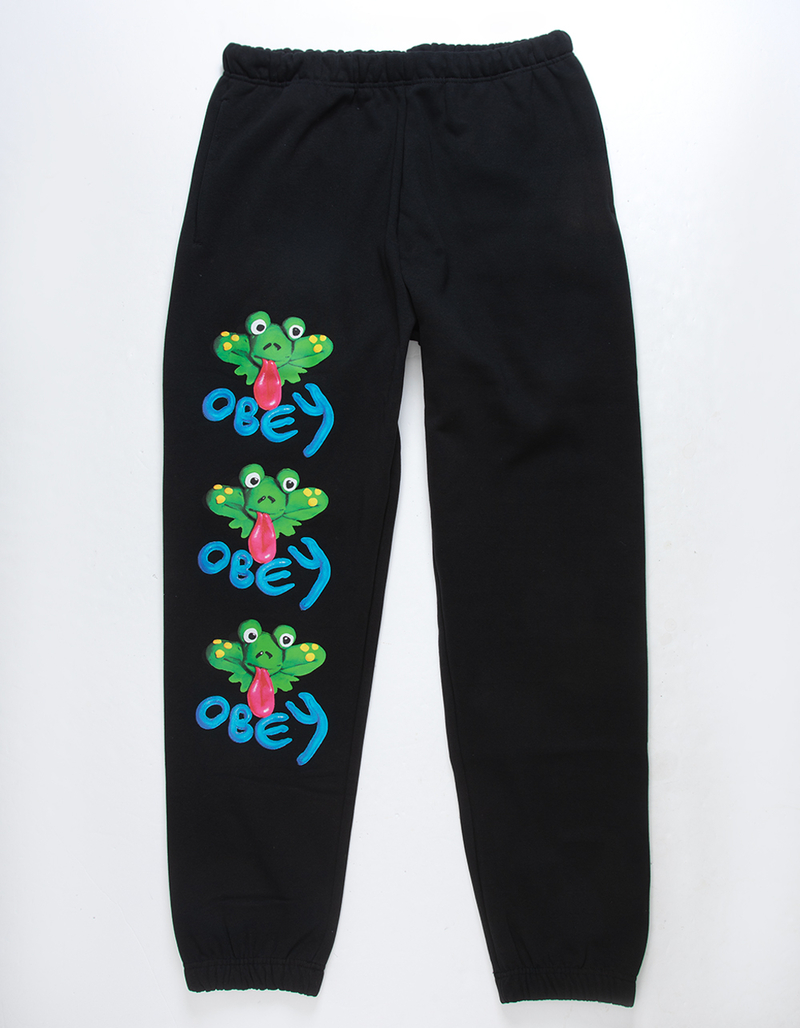 OBEY Clay Frog Mens Sweatpants image number 0