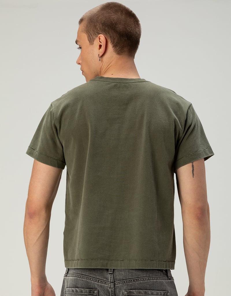 RSQ Mens Washed Shrunken Tee image number 2