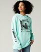 HURLEY Palm Trip Womens Oversized Hoodie image number 1