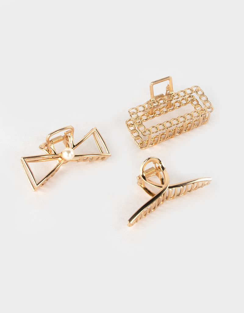 Metal Claw Clips 3 Pack  image number 0