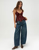 BDG Urban Outfitters Celia Devoré Womens Babydoll Top image number 2