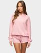 EDIKTED Baila Waffle Henley Top image number 1