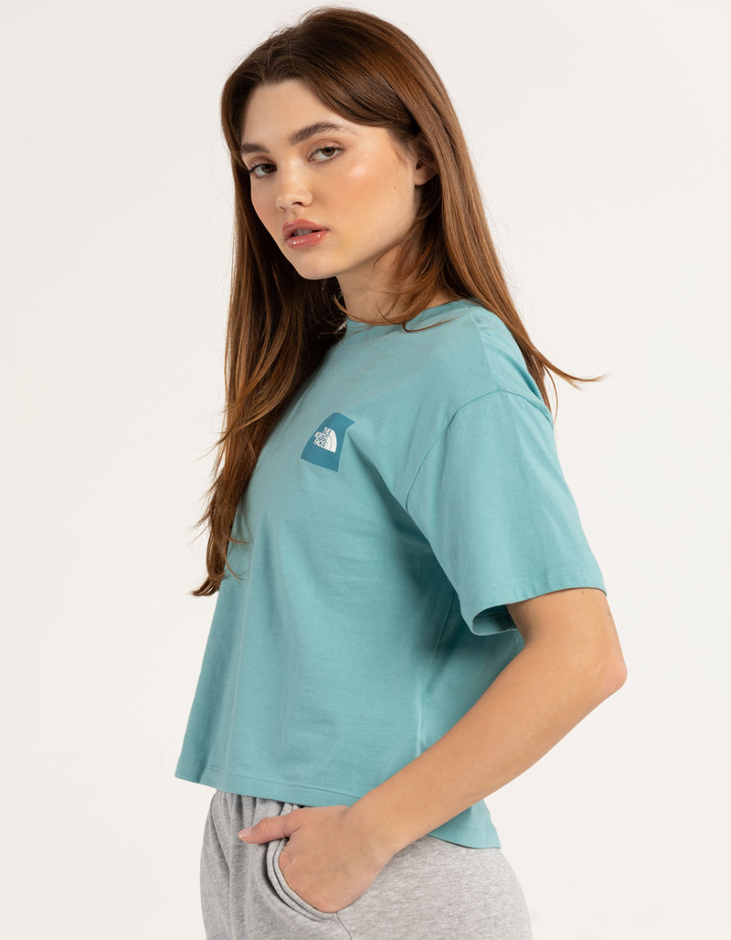 THE NORTH FACE Box Fit Logo Womens Crop Tee image number 1