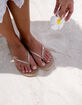 REEF Seaside Twist Womens Square Toe Flip Flops image number 8
