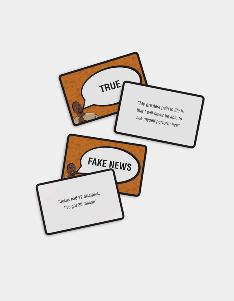 BUBBLEGUM STUFF Kanye Edition Fake News Game image number 1