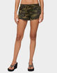 EDIKTED Baila Waffle Shorts image number 1