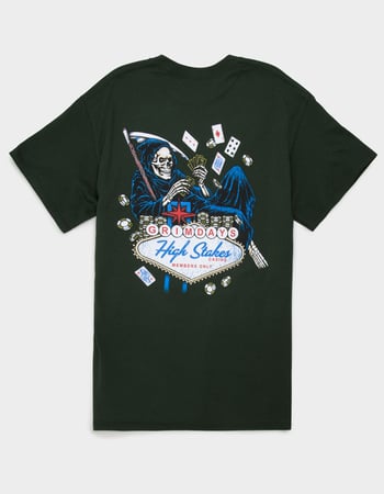 GRIM DAYS High Stakes Mens Tee Primary Image