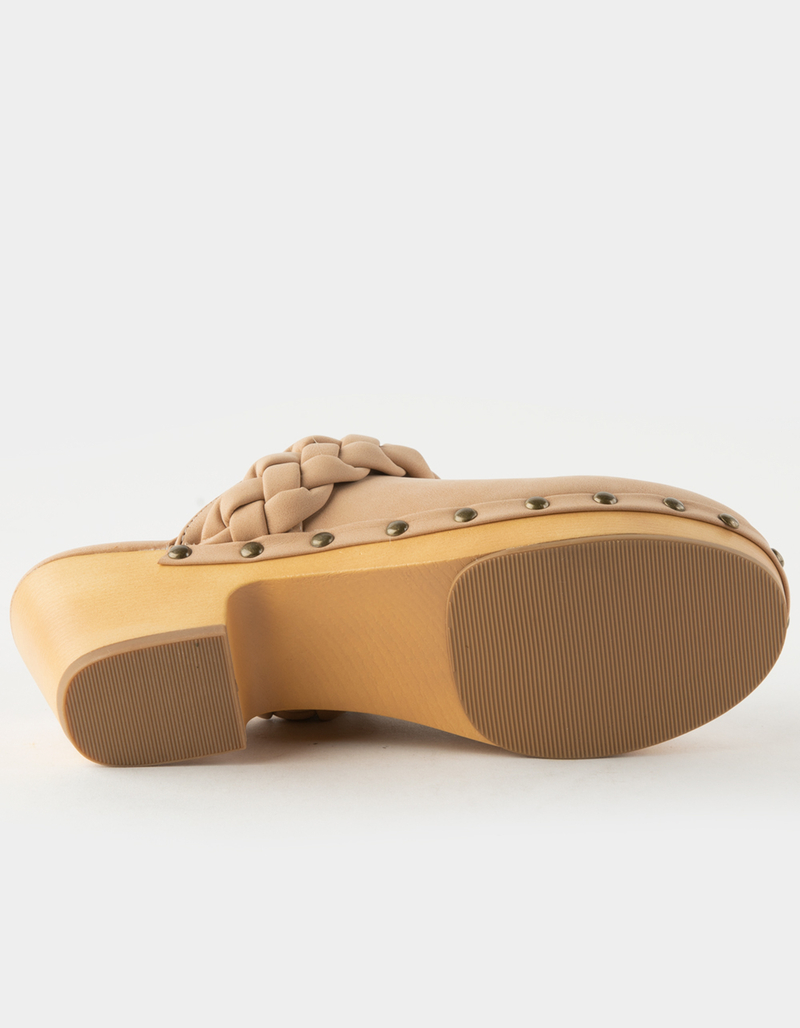 SODA Morel Womens Wood Clogs image number 2