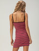 RSQ Womens Stripe Mini Dress image number 4