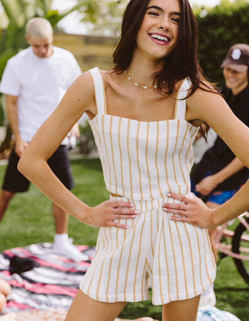 RIP CURL Premium Surf Stripe Womens Pull On Shorts image number 4