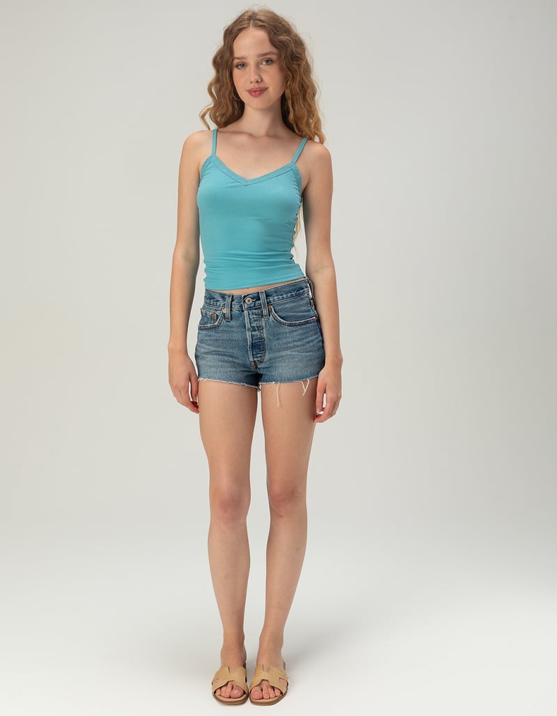 TILLYS Lace Trim Womens Cami image number 1