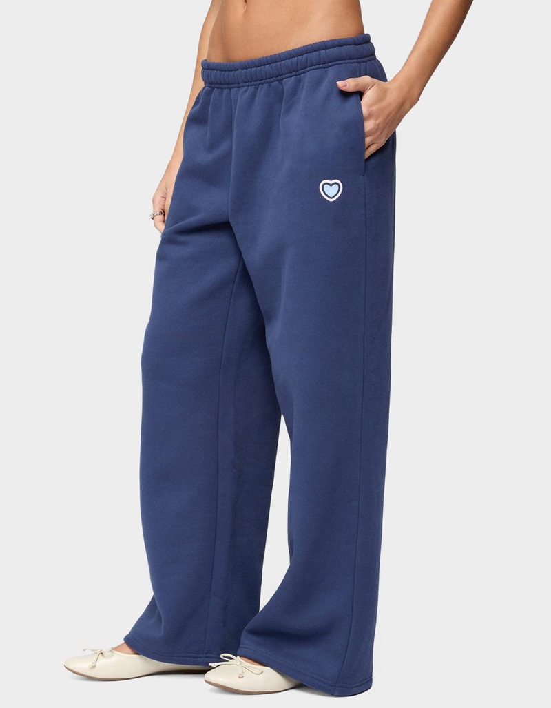 EDIKTED Glitter Girl Sweatpants image number 1