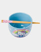 SANRIO Hello Kitty Rainbow Clouds Ramen Bowl and Chopstick Set image number 2