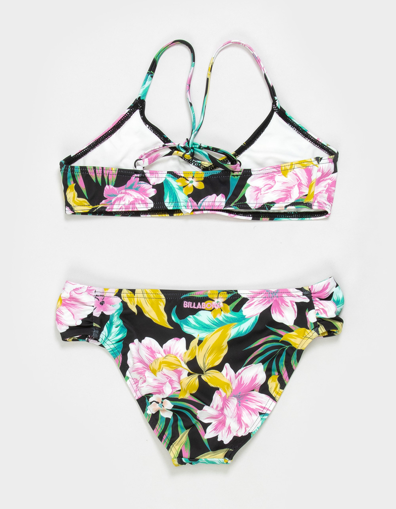 BILLABONG Black Sands Girls Bralette Bikini Set image number 1