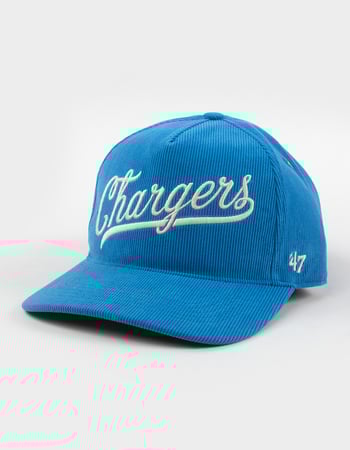 47 BRAND Los Angeles Chargers Golden Age Cord '47 Hitch Strapback Hat Primary Image