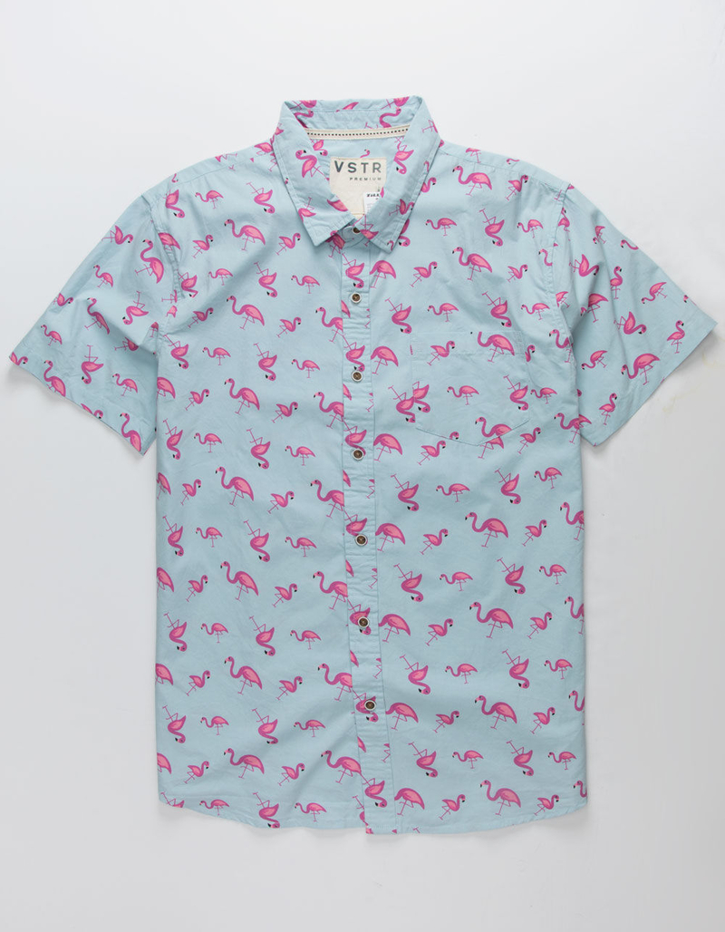 VSTR Flamingos Mens Shirt image number 0