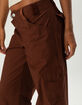 RSQ Womens Low Rise Poplin Utility Pants image number 5