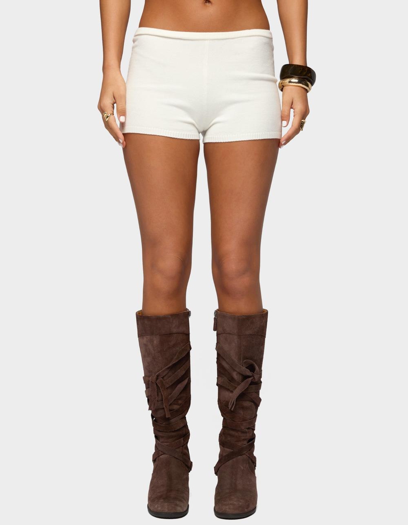 EDIKTED Arianna Knit Shorts image number 0