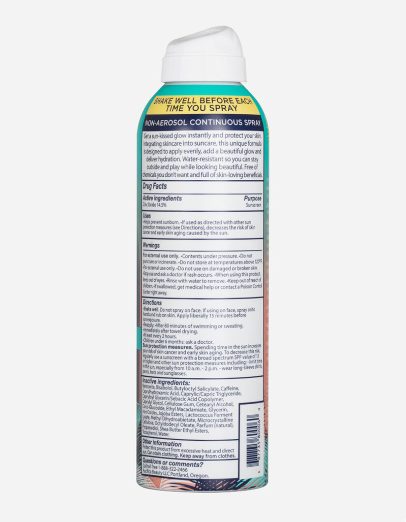 PACIFICA Mineral Coconut Glow SPF 30 Sunscreen Spray image number 1