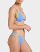 QUIKSILVER Dylan Contrast Cut Out Bikini Bottoms image number 3