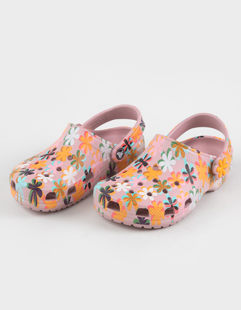 CROCS Classic Retro Summer Girls Clogs Alternative Image