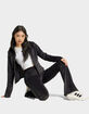 ADIDAS Tiro Womens Velour Flared Pants image number 1