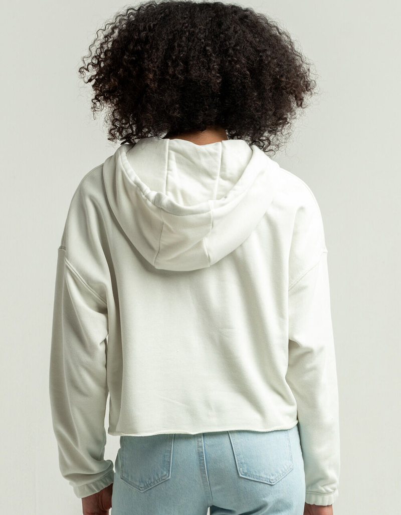 QUIKSILVER Womens 1/4 Zip Hoodie image number 2