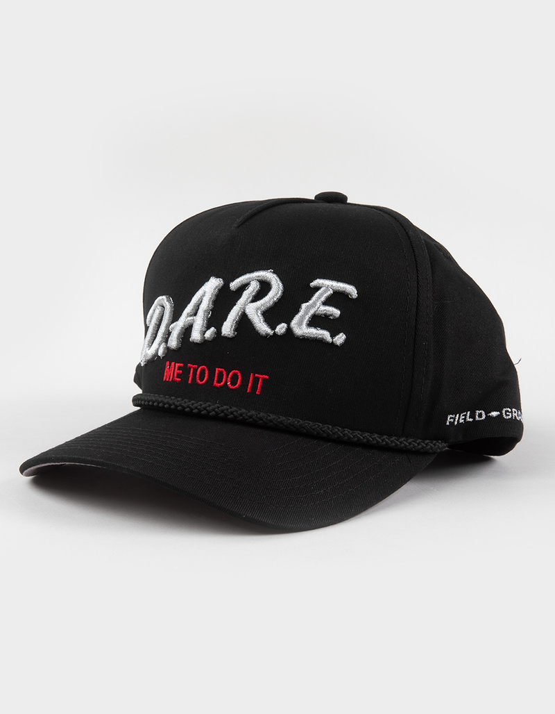 FIELD GRADE Dare Me To Do It Snapback Hat image number 0
