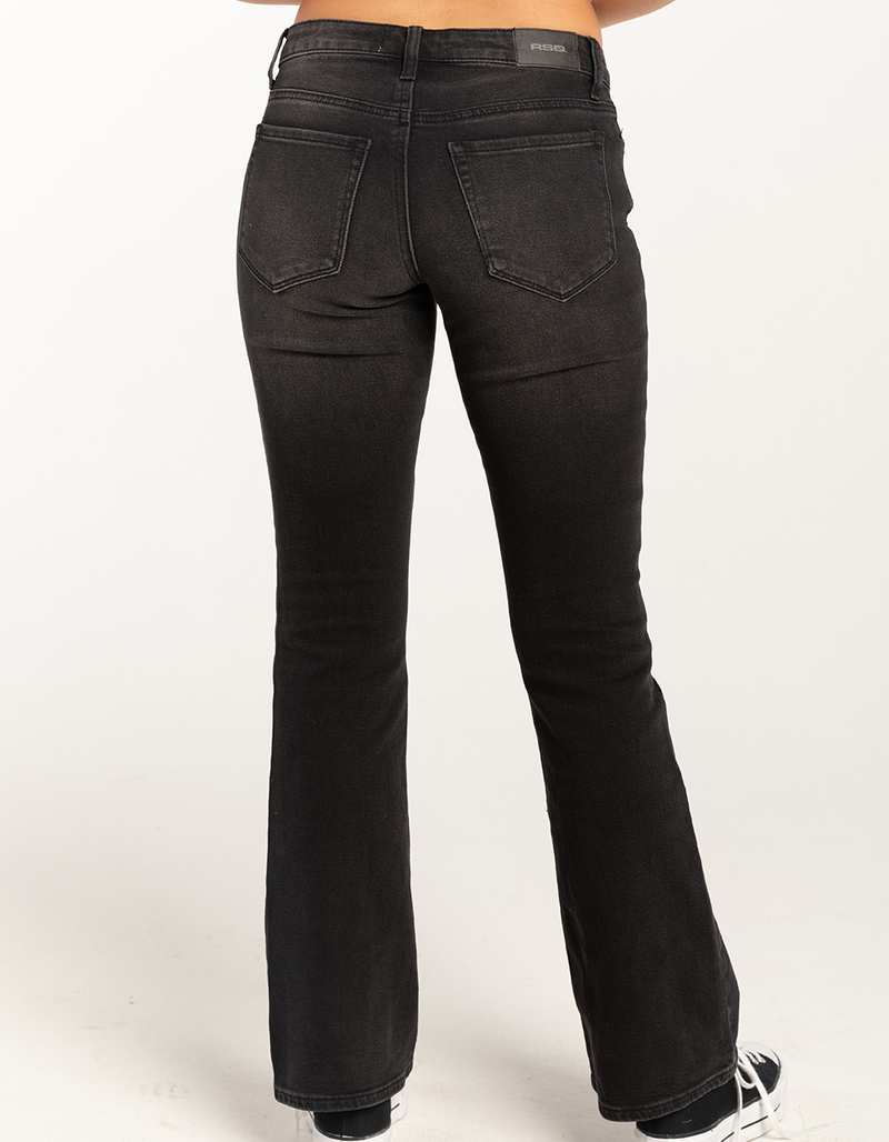 RSQ Womens Low Rise Flare Jeans image number 3
