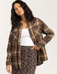 RSQ Womens Basic Flannel image number 1