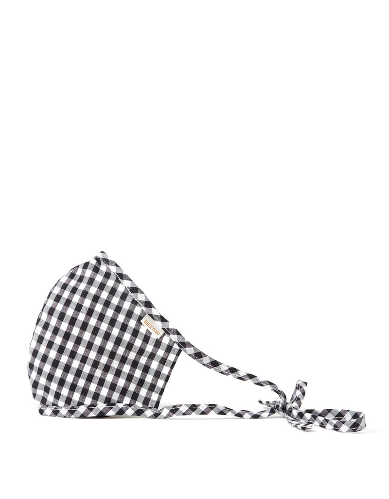 BRIXTON Summer Weights Gingham Fashion Face Mask image number 1