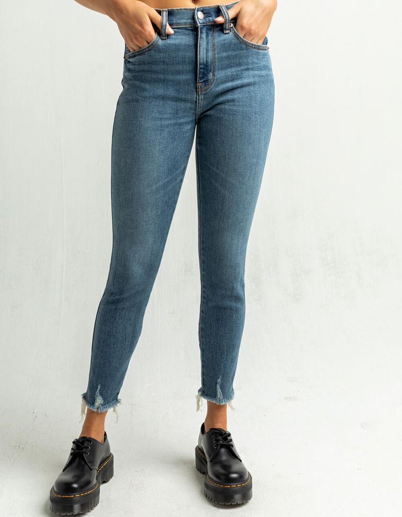 DAZE Moneymaker Womens High Rise Skinny Jeans image number 1