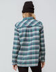 BURTON Grace Green Womens Flannel Shirt image number 3