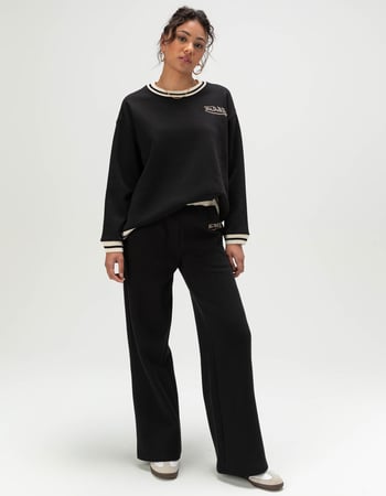 VINTAGE HAVANA x Von Dutch Stripe Womens Crewneck Sweatshirt Alternative Image