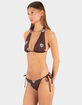 HURLEY Reversible Katazome Tri Womens Bikini Top image number 3