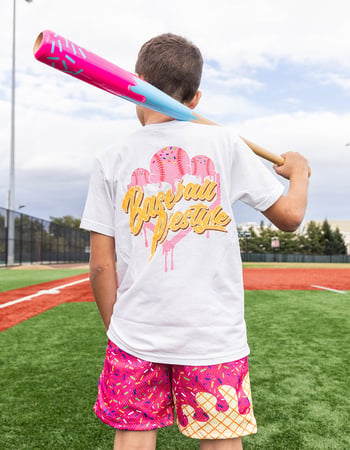 BASEBALL LIFESTYLE 101 Ice Cream Boys Tee Alternative Image