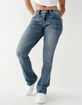 TRUE RELIGION Becca Big T Stitch Womens Bootcut Jeans image number 3
