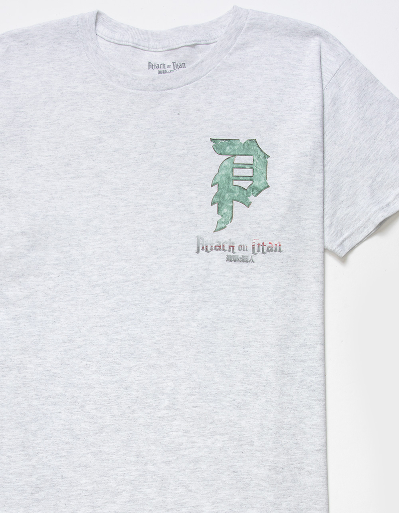 PRIMITIVE x Attack On Titan Reiner Dirty P Boys Tee image number 2
