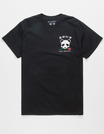 RIOT SOCIETY Panda Skull Mens Tee Primary Image