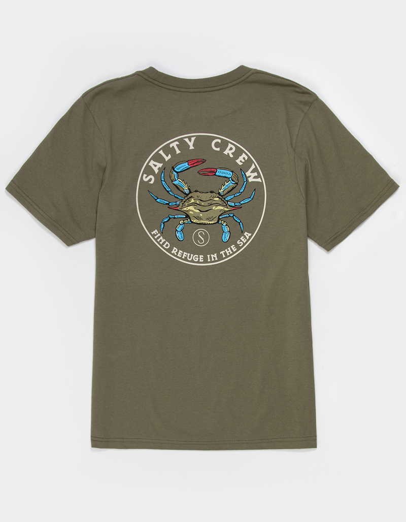 SALTY CREW Blue Crab Boys Tee image number 2