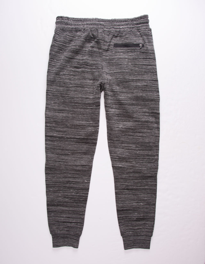 BROOKLYN CLOTH Heat Zip Black Mens Jogger Pants image number 1