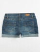 RSQ Malibu Girls Ripped Denim Shorts image number 2
