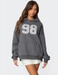 EDIKTED 98 Oversized Hoodie image number 1