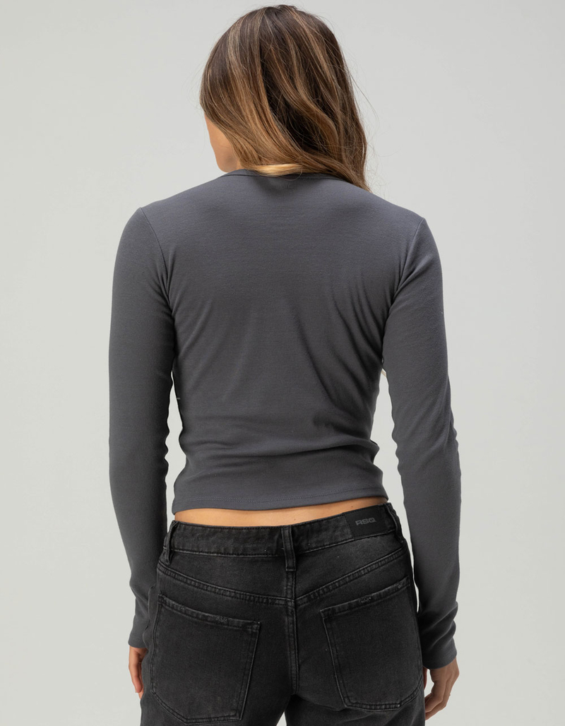 RSQ Womens Chaotic Baby Tee image number 3