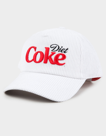 AMERICAN NEEDLE Diet Coke Womens Corduroy Snapback Hat Primary Image