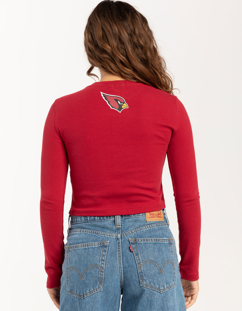 NFL Arizona Cardinals Womens Long Sleeve Baby Tee image number 3