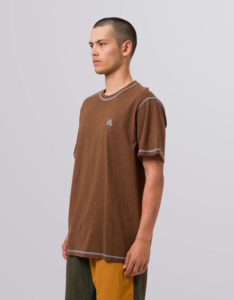 HUF Contrast Crown Mens Relaxed Tee image number 3
