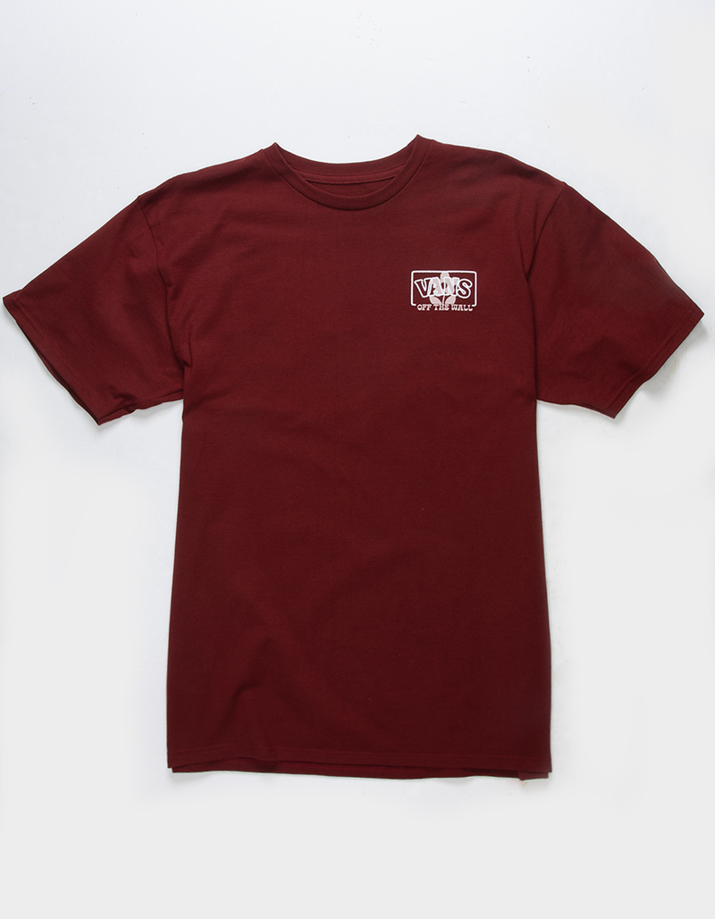 VANS Boxed Logo Floral Mens Tee image number 1