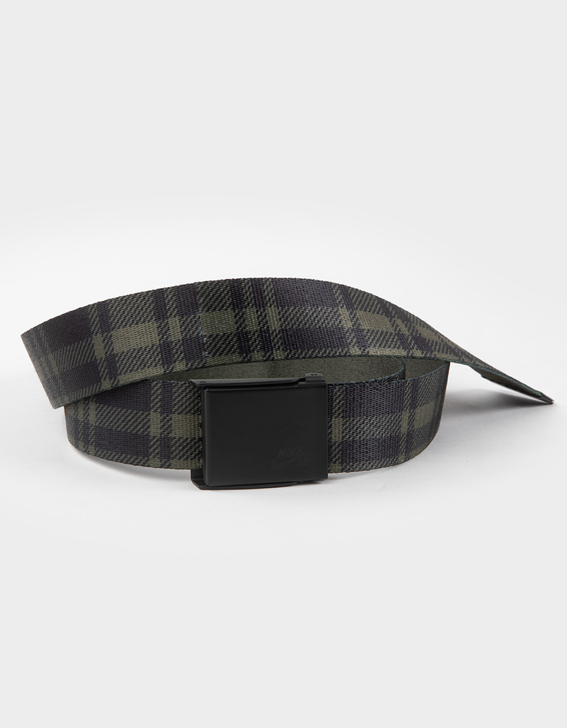 NIKE SB Reversible Plaid Web Belt image number 1