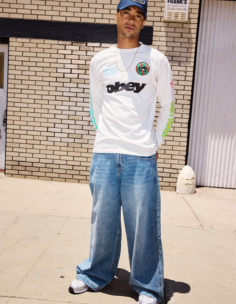 RSQ Mens Ultra Baggy Jeans image number 6